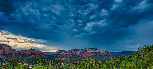Sedona AZ monsoon season