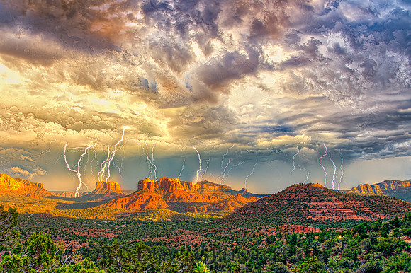 Sedona Monsoon Season 2025