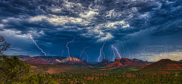 Sedona Monsoon Season 2025