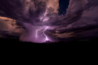 Monsoon Storm over Cathedral Rock Sedona AZ