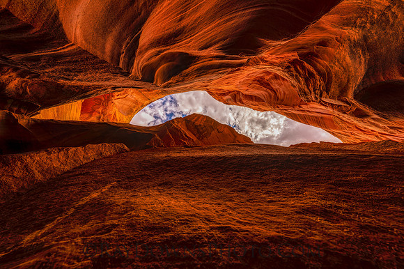 Antelope Valley Slot Canyon Thumb Slot