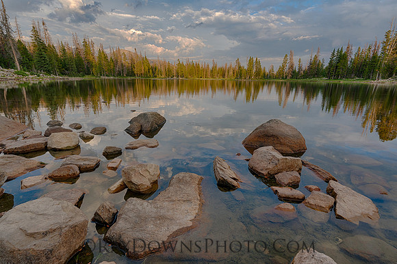 On the way to mirror lake UT
