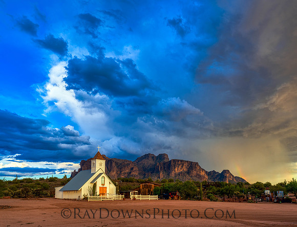 Elvis Church at the Superstition Mountains