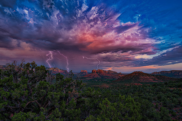 Sedona AZ monsoon season