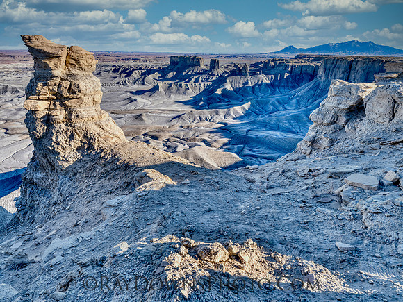 Moonscape overlook Hanksville Utah