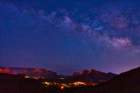 Sedona Milky Way view