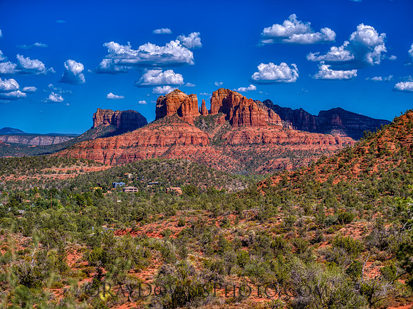 Nice clouds over Cathedral Rock