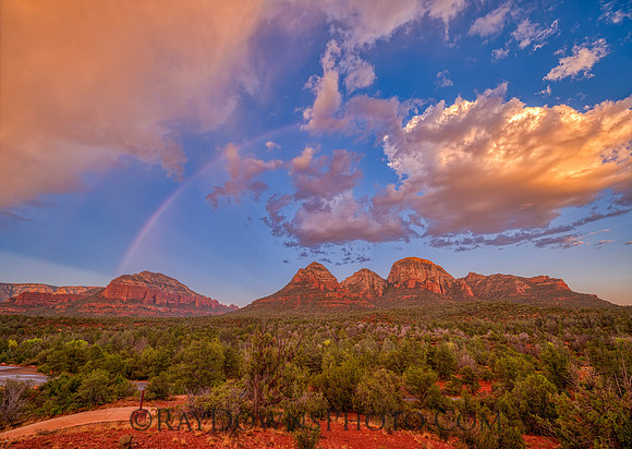 Rainbow over Thunder Mountain